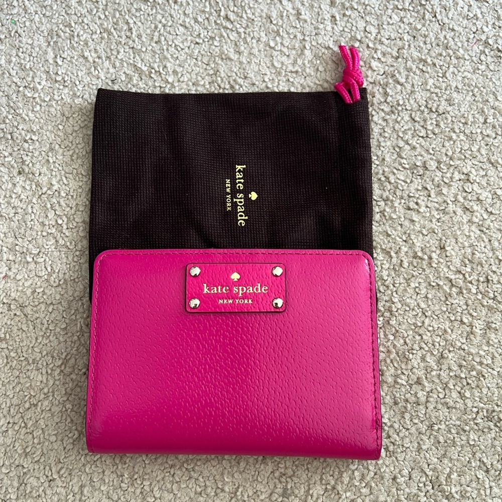 Hot Pink Kate Spade Wallet